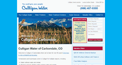 Desktop Screenshot of culligancarbondale.com